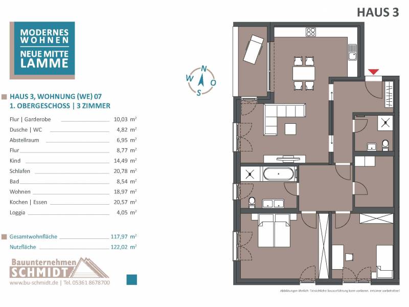 BS-Lamme Neubau-Wohnung-Besichtigung - 08.05.2024 von 16.00 - 18.00 Uhr - Treffpunkt: Lammer Busch 1