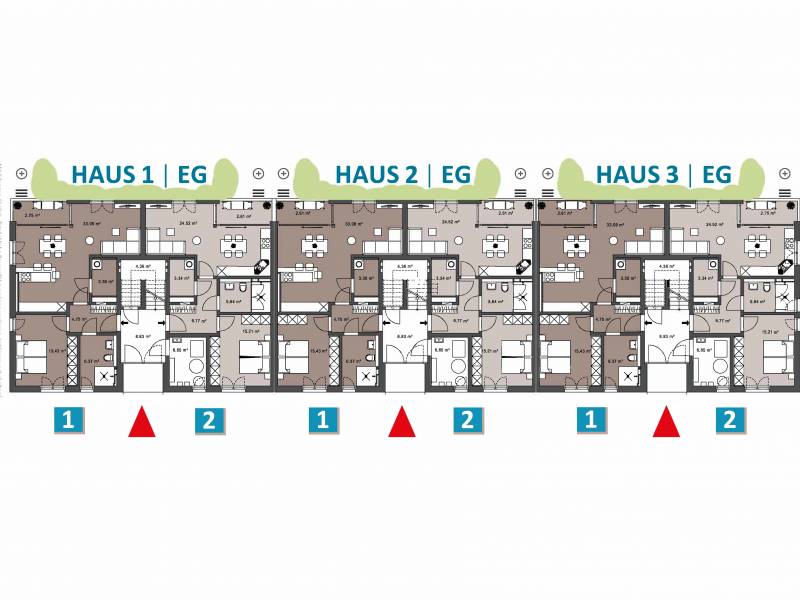 Neuwertig | Teils mit Garten - Moderne Erdgeschoss-Wohnungen Am Forellenpark | Ilsenburg