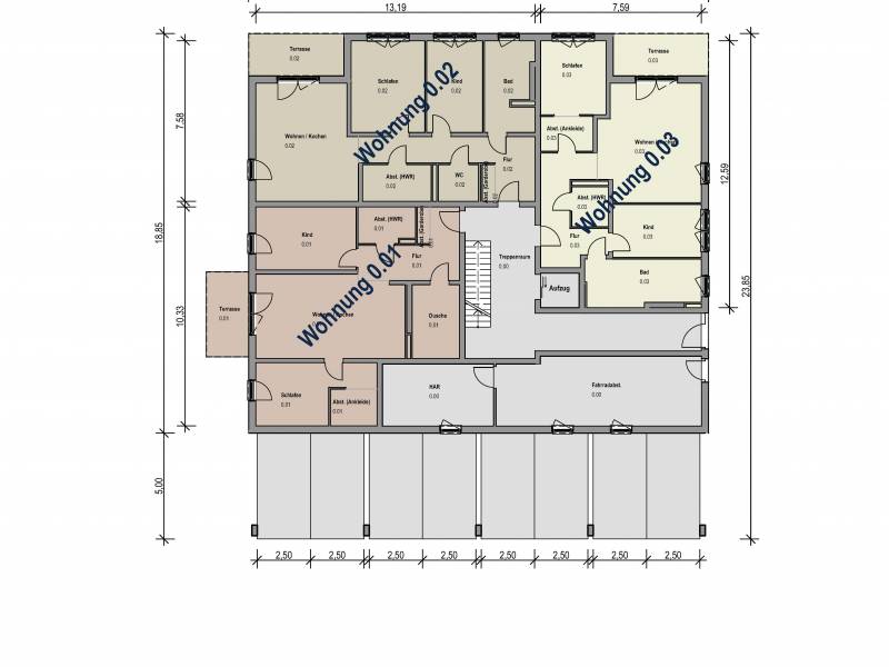 Garten & Terrasse - moderne Erdgeschosswohnung Kaiserkamp in Sickte | Willkommen zu Hause!
