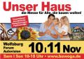 Messe Unser Haus in WOB-Fallersleben ? Wir sind dabei..!
